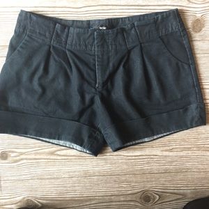 Target Mossimo Cuffed Dark Blue Shorts Size 6